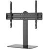 Superior Electronics Supporto TV Universale da Tavolo per TV 37″-70″- Porta TV con Base in Vetro Temperato, Carico fino a 40kg, Compatibile VESA 200X200, 300X200, 300×300, 400X200, 400X300, 400×400, 600X400