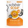 Schesir Cat Soup con tonnetto, carote e zucca zuppa per gatti (busta) 1 scatola (12 x 40 g)