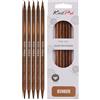 KnitPro Ferri da Maglia, Legno, Assortiti, 6,00 mm, 5 unità
