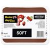 Prochima MASTERCLAY Wax Soft, Plastilina Specifica per la Creazione di Modelli e Opere, Colore Rosso (Totalmente Atossico), 700 gr