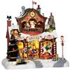 Lemax Giostrina il Negozio di Babbo Natale H25 cm