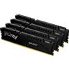 Kingston Technology Memoria Kingston Technology FURY Beast 128 GB 5600 MT/s DDR5 CL40 DIMM (Kit da 4) Black XMP [KF556C40BBK4-128]