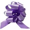 BOLIS 30 COCCARDE AUTOTIRANTI 3,0 CM MATRIMONIO AUTO CASA NOZZE BATTESIMO LAUREA COMUNIONE FIOCCO DIAM. 10 CM SVELTO STRIP (LAVANDA)
