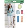 New Look Easy Dresses - Cartamodello per Realizzazione di Casacca e Pantaloni, Modello 6292