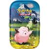 Pokémon: miniscatola da collezione Espansione Megaevoluzione - Ascesa Eroica (Clefairy e Chikorita) del GCC Pokémon (1 foglio adesivi, 1 carta illustrazione della miniscatola e 2 buste espansione)