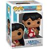 Funko 55614 POP Disney:LiloandStitch- Lilo w/Scrump