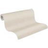 A.S. Création Livingwalls Carta da parati a tinta unita 396512 in beige, crema - Carta da parati monocolore di alta qualità con trama tessile per vari ambienti - 10,05m x 0,53m - Made in Germany