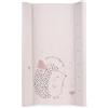 Kikka Boo KikkaBoo Fasciatoio Portatile Neonato 80x50 cm HEDGE-HUGS, Materassino Fasciatoio Impermeabile e Morbido in PVC, Rosa