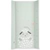 Kikka Boo KikkaBoo Fasciatoio Portatile Neonato 80x50 cm SLEEPY SHEEP, Materassino Fasciatoio Impermeabile e Morbido in PVC, Verde