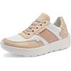Ara New York, Scarpe da Ginnastica Donna, Albicocca Beach Eggwhite, 38.5 EU Larga