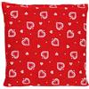 Giraffenland Cuscinetto termico - Semi di ribes - Cuore rosso - 12x12cm - piccolo - Microonde, forno e frigorifero