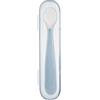 CHICCO (ARTSANA SPA) Chicco softly spoon cucchiaio morbido in silicone grigio 6m+ con custodia