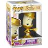 Funko Pop! Disney: Beauty And The Beast - Lumiere - la Bella e la Bestia - Figura in Vinile da Collezione - Idea Regalo - Merchandising Ufficiale - Giocattoli per Bambini e Adulti - Movies Fans