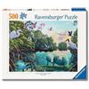 Ravensburger 12000044 - Manatee Moments - puzzle 500 pezzi - puzzle adulti e ragazzi da 12 anni, puzzle animali
