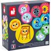 Janod - Memo delle Emozioni - Gioco di Memoria - Scoperta delle Emozioni - Gioco Educativo - Sviluppa Memoria e Vocabolario - Fabbricato in Francia - dai 2 Anni - J02625