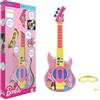 Lexibook, Barbie, Chitarra Elettronica con Microfono e Occhiali per Cantare con Stile, 2 Modalità di Gioco, Melodie Dimostrative, Effetti di Luce, Rosa/Giallo, K260BB