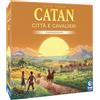 Giochi Uniti - CATAN Relaunch: Città e Cavalieri - Gioco da tavolo, 3-4 Giocatori, 10+ Anni, GU824, Edizione italiana