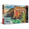 Trefl Premium Plus Quality - Puzzle Photo Odyssey: Borgo di Riomaggiore, Italia - 1000 Pezzi, Galleria Fotografica Unica, Tessere Perfettamente Abbinabili, per Adulti e Bambini a partire dai 12 Anni