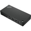 Lenovo ThinkPad Universal USB-C Dock - Docking Station con Ricarica Dinamica fino a 100W, 11+ Porte, Compatibilità Universale USB-C, Compatibile con Notebook Windows / macOS / Linux - Nero