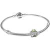 PANDORA Bracciale da donna in argento con rana rampicante, set regalo 68290 18 cm