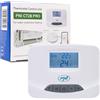 PNI CT28 PRO Unità termostato wireless, per riscaldamento a pavimento, compatibile con elettrovalvola CT28M, modulo CT28WIFI Hub per controllo dall'applicazione Tuya Smart, ABS, bianco