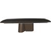 BONTEMPI tavolo allungabile rettangolare e a botte KIMONO 54.15 300/250/200x106 cm - 54.15