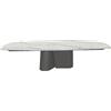 BONTEMPI tavolo allungabile rettangolare e a botte KIMONO 54.15 300/250/200x106 cm - 54.15