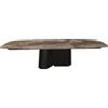 BONTEMPI tavolo allungabile rettangolare e a botte KIMONO 54.15 300/250/200x106 cm - 54.15
