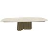 BONTEMPI tavolo allungabile rettangolare e a botte KIMONO 54.15 300/250/200x106 cm - 54.15