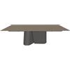 BONTEMPI tavolo allungabile rettangolare KIMONO 54.06 240/200/160x100 cm - 54.06
