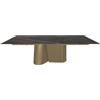 BONTEMPI tavolo allungabile rettangolare KIMONO 54.06 240/200/160x100 cm - 54.06
