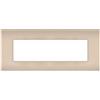 MAPAM PLACCA TECNOPOLIMERI SUN CHAMPAGNE 7 POSTI COMPATIBILE VIMAR ARKE' SUN P-MAPSUN-P9007-CH