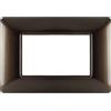 MAPAM PLACCA TECNOPOLIMERI BRONZO 3 POSTI COMPATIBILE MATIX MAPT3P-MAPJOY-P5003-BR