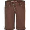 Buena Vista Malibu Stretch Twill - Pantaloncini da donna, caffè, M