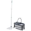 Dirt Devil Set Mocio con Secchio e Wringer Sistema di Mocio con Secchio Pieghevole 18 Litri