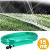 KINZO Tubo Piatto Microforato 15 Mt Irrigazione Giardino Piante Esterno con Connettore
