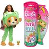 MATTEL Barbie Cutie Reveal Bambola con Costume di Peluche da Cagnolino-Rana Idea Regalo