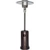 BAKAJI Stufa Fungo Gas GPL Esterno Patio Grandi Ambienti Terrazzo 12Kw per Bombola 15kg