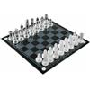 Bakaji Set Scacchi in Vetro Scacchiera Moderna Gioco Classico con 33 Pezzi 20 x 20 cm
