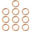 LT Easiyl 10 guarnizioni per tappo di scarico dell'olio dell'auto, 14 x 20 x 2 mm, MD050317, compatibile con Mitsubishi Pajero Shogun V98W MK4 3.2 DiD, 1064A034