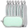 Euqvunn Set da 8 Spugne Cucina Doppio Lato, Spugna Piatti Anti-Richiami Spugnette Cucina a Lunga Durata, Pulizia per Cucina e Bagno, 9,5 * 16cm (Verde)