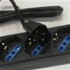 LEGRAND MULTIPRESA PDU PER RACK 3 PRESE STANDARD CON CAVO E CONNETTORE MASCHIO I