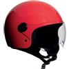 JFM Casco Jfm Demi Jet Monocolore Rosso Lucido