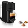 Krups Vertuo Next XN910N Nespresso, Macchina del caffé, 30 secondi di riscaldamento dell'acqua, Spegnimento Automatico, Connettività Bluetooth e Wi-Fi, Nera