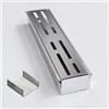 SXSJMY Piccolo Canaletta Scolo Accessori, Tappo Terminale con Connettore, per Canaletta Scolo 5cm