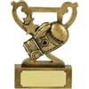Generic SilverTrophy: Boxing Trophy Star Gold Award - Guantoni da boxe premio Knockout, pugni sul ring, sotto la cintura, pesante, leggero, ideale per competizioni, club.
