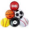 Golfupp Divertenti palline da golf, confezione da 6 palline da golf colorate, regalo divertente per tutti i golfisti, novità per bambini e papà, fantastici accessori da golf per uomini