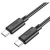 HOCO X88CC2.BK - Cavo Dati X88 Fast Charge 60W Type-C to Type-C (L=2M) - Black