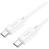 HOCO X88CC.WH - Cavo Dati X88 Fast Charge 60W Type-C to Type-C - White