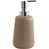 Gedy Dispenser dosasapone Gedy in ceramica tortora | Marika